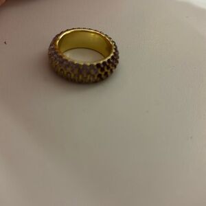 Kendra Scott purple ring size 7